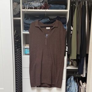 Universal Thread Brown Polo Mini Dress